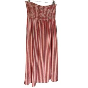 NWOT: UNIVERSAL THREADS Striped Pink and Cream Women's Dress Size XL